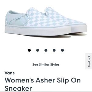 Women Asher Slip-On - Checkered